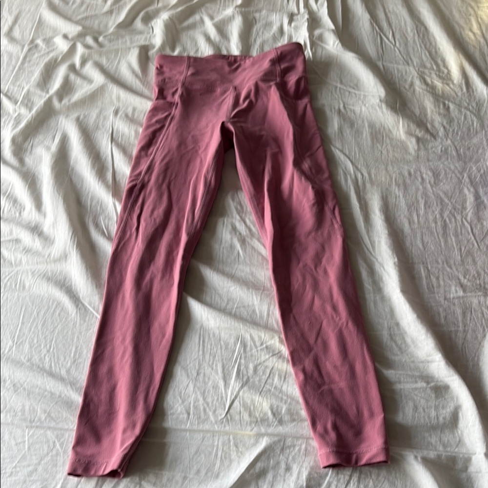 Athleta Girl Pink High Rise Leggings
